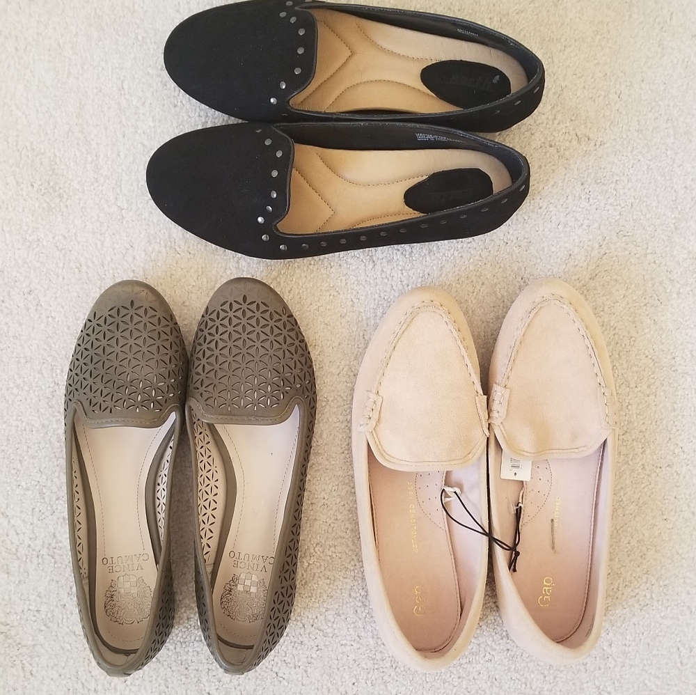 Bundle 3 pairs of Womens Flats